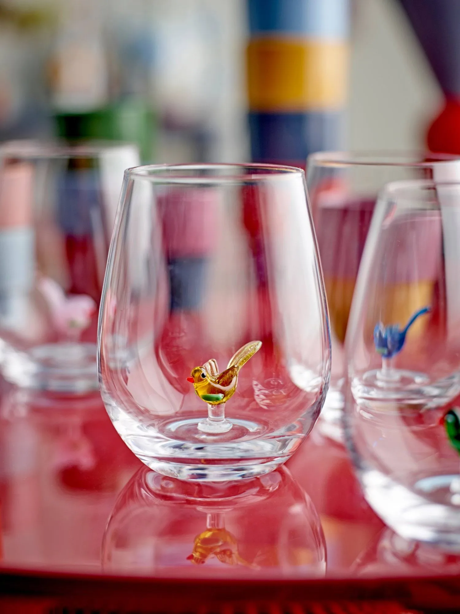Misa drinking glasses 56 cl 4 pieces, Multipack Multi Glass Bloomingville