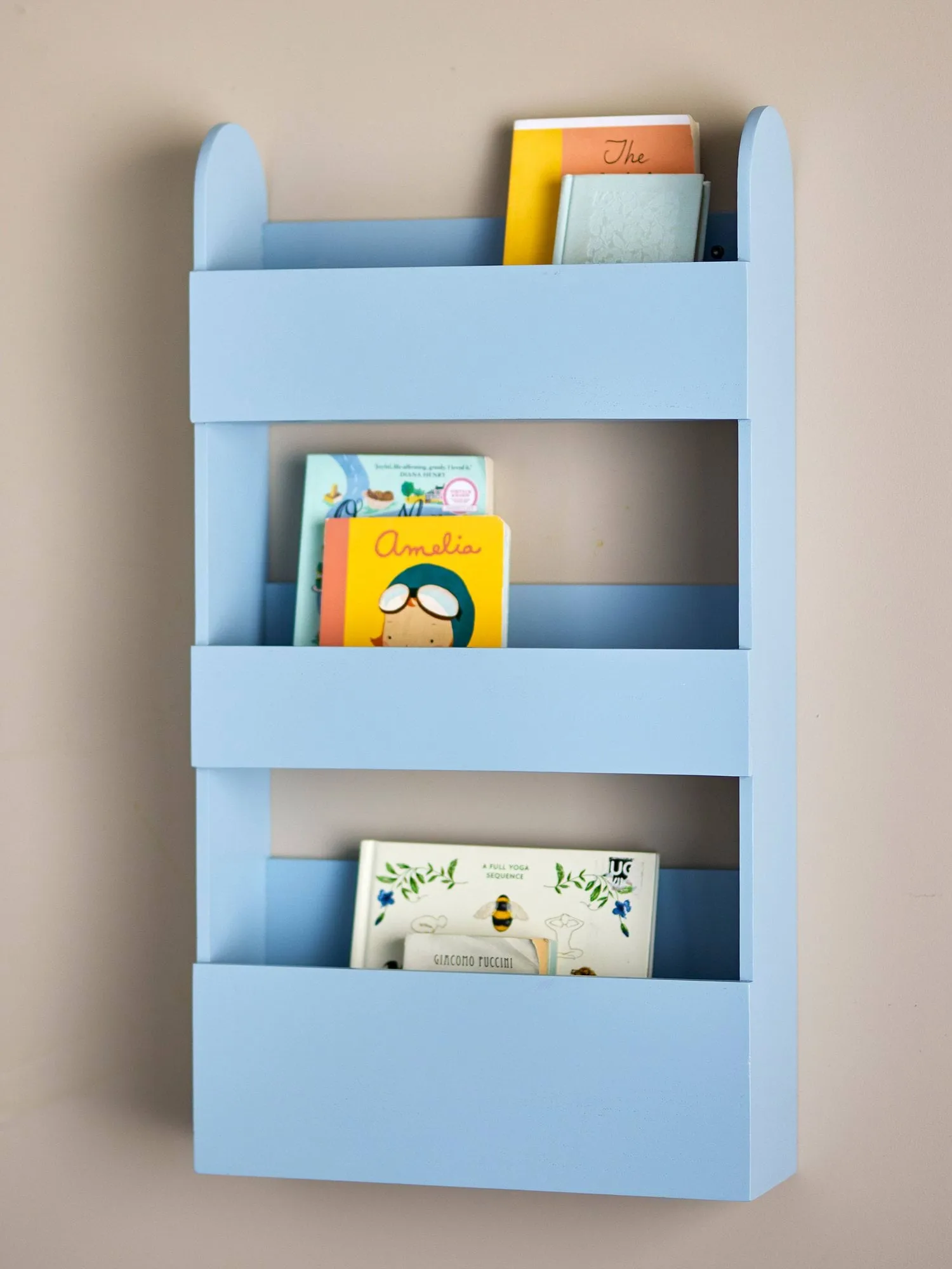 Moris shelf, Blue, 38x70 cm Bloomingville
