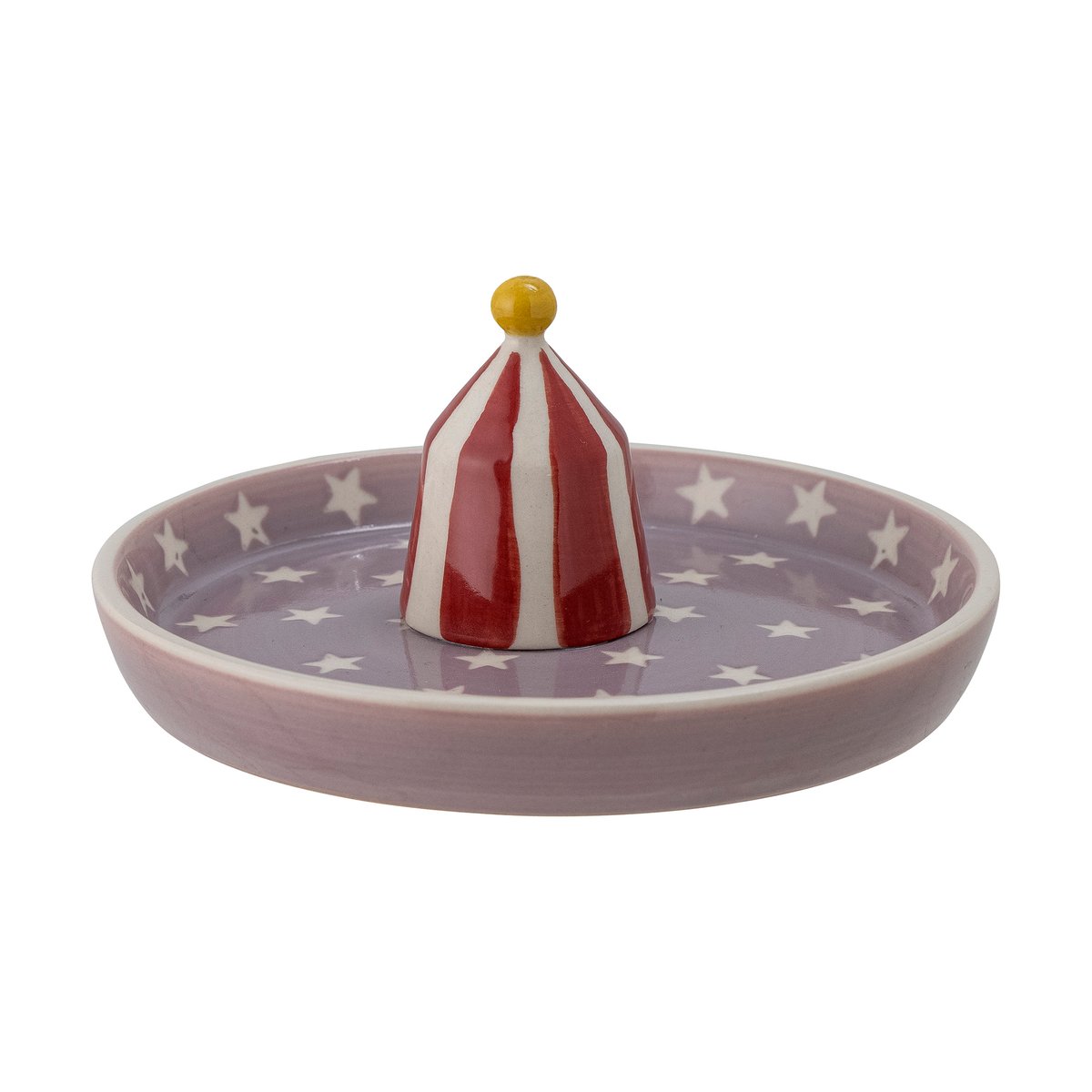 Bloomingville Mylie plate o12.5 cm Red | Scandinavian Design | Dinner plates | Red