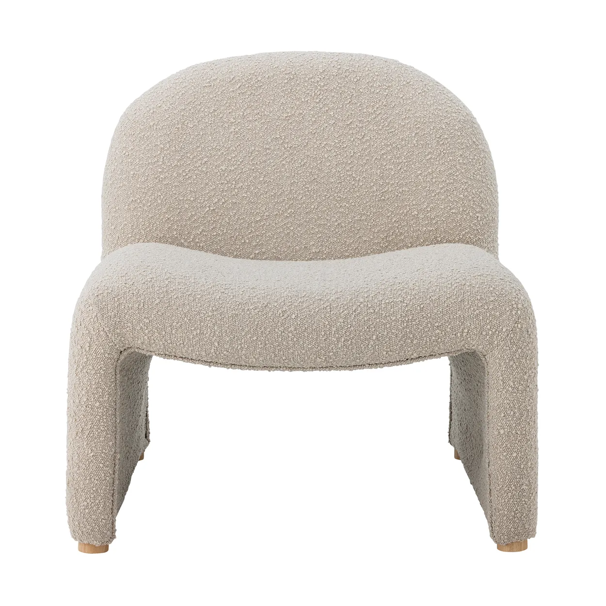 Bloomingville Neel lounge chair Nature | Scandinavian Design | Chairs | White