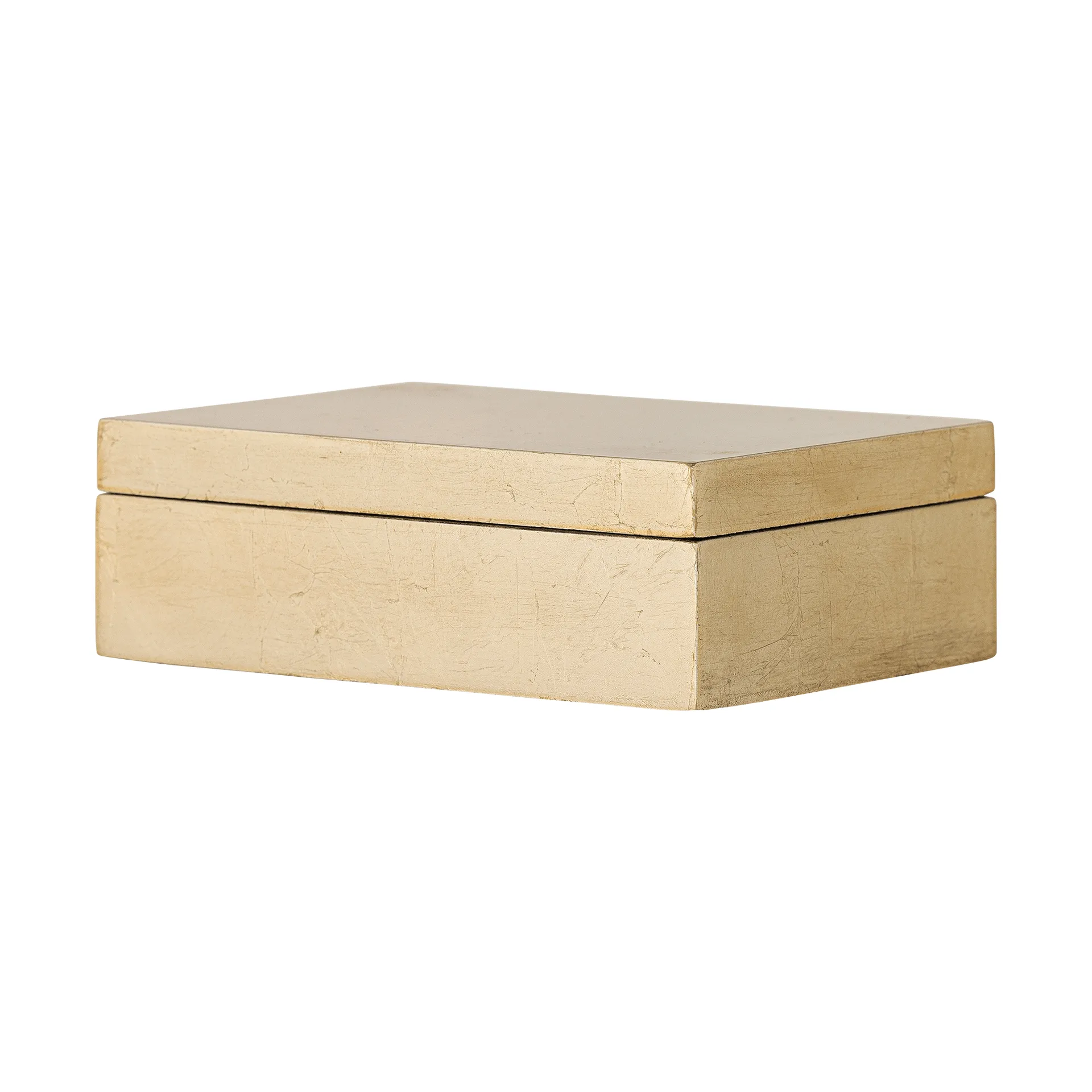 Nenon bowl with lid, Gold, 15.5x11 cm Bloomingville