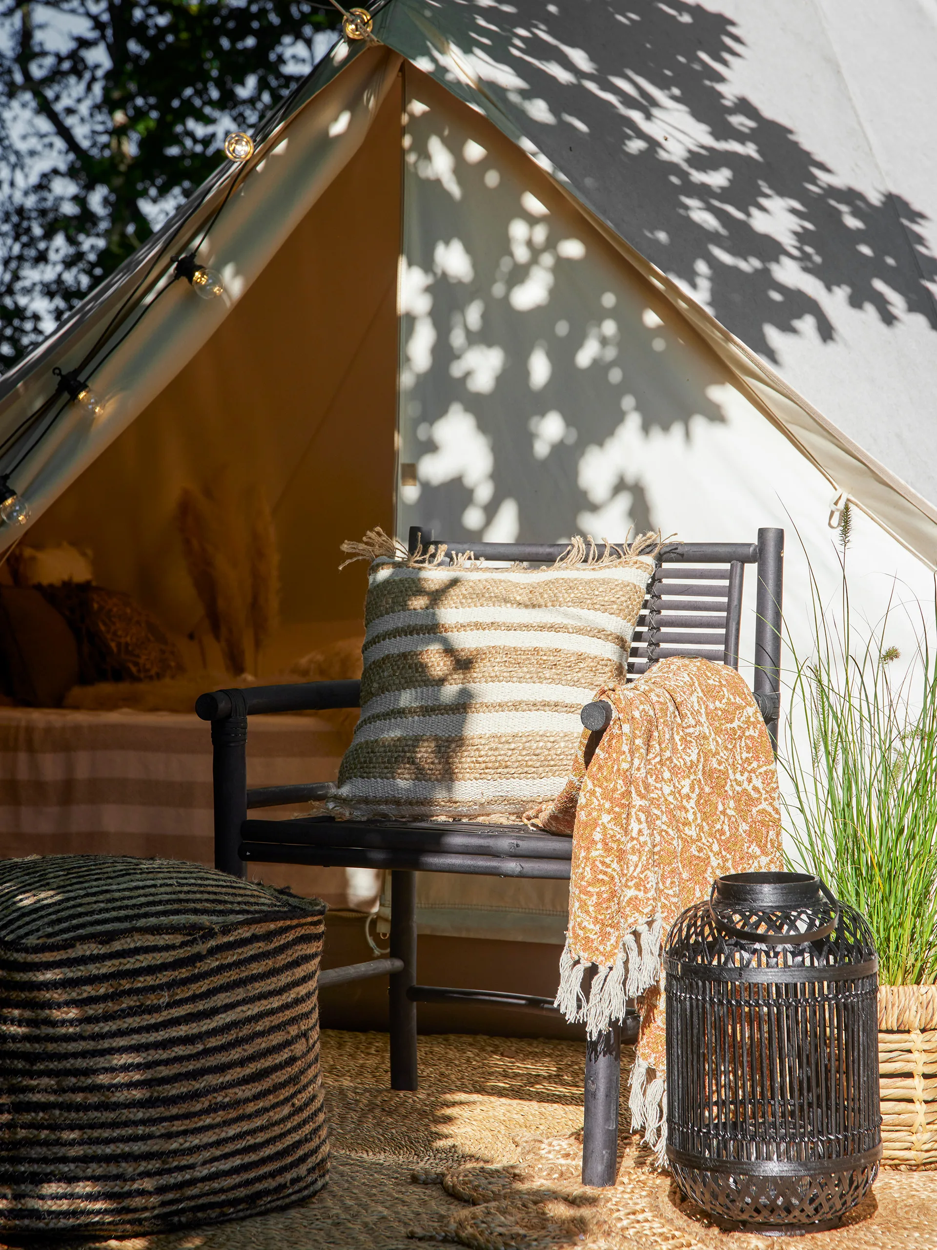 Nero string lights 10 m, Black Bloomingville