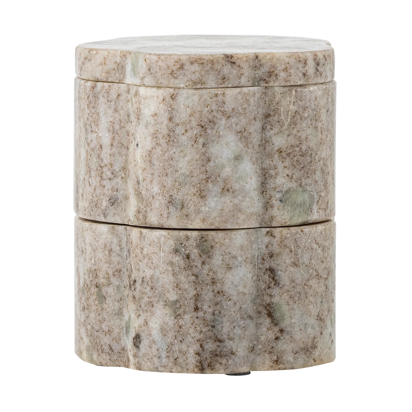 Nezli bowl with lid Ø9 cm, Natural Bloomingville