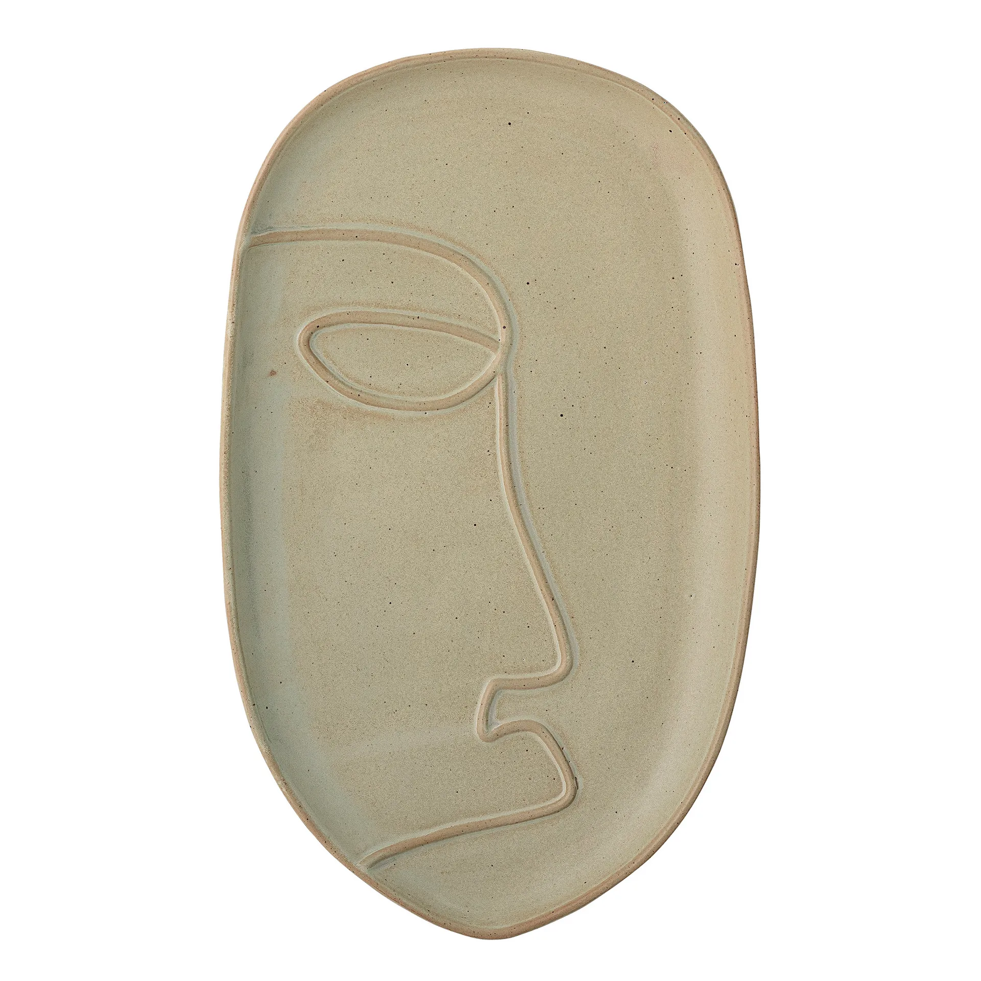 Ngan tray 18.5x30 cm, green Bloomingville
