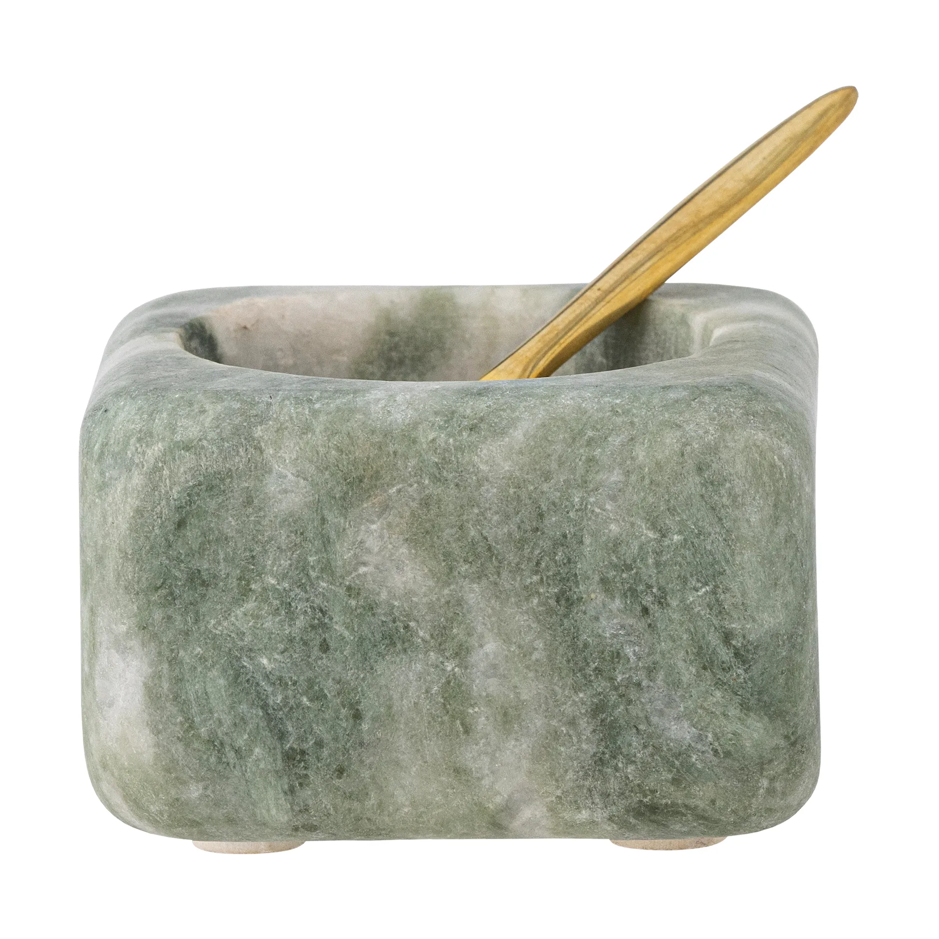 Noriko salt shaker 5x7.5 cm, Marble Bloomingville