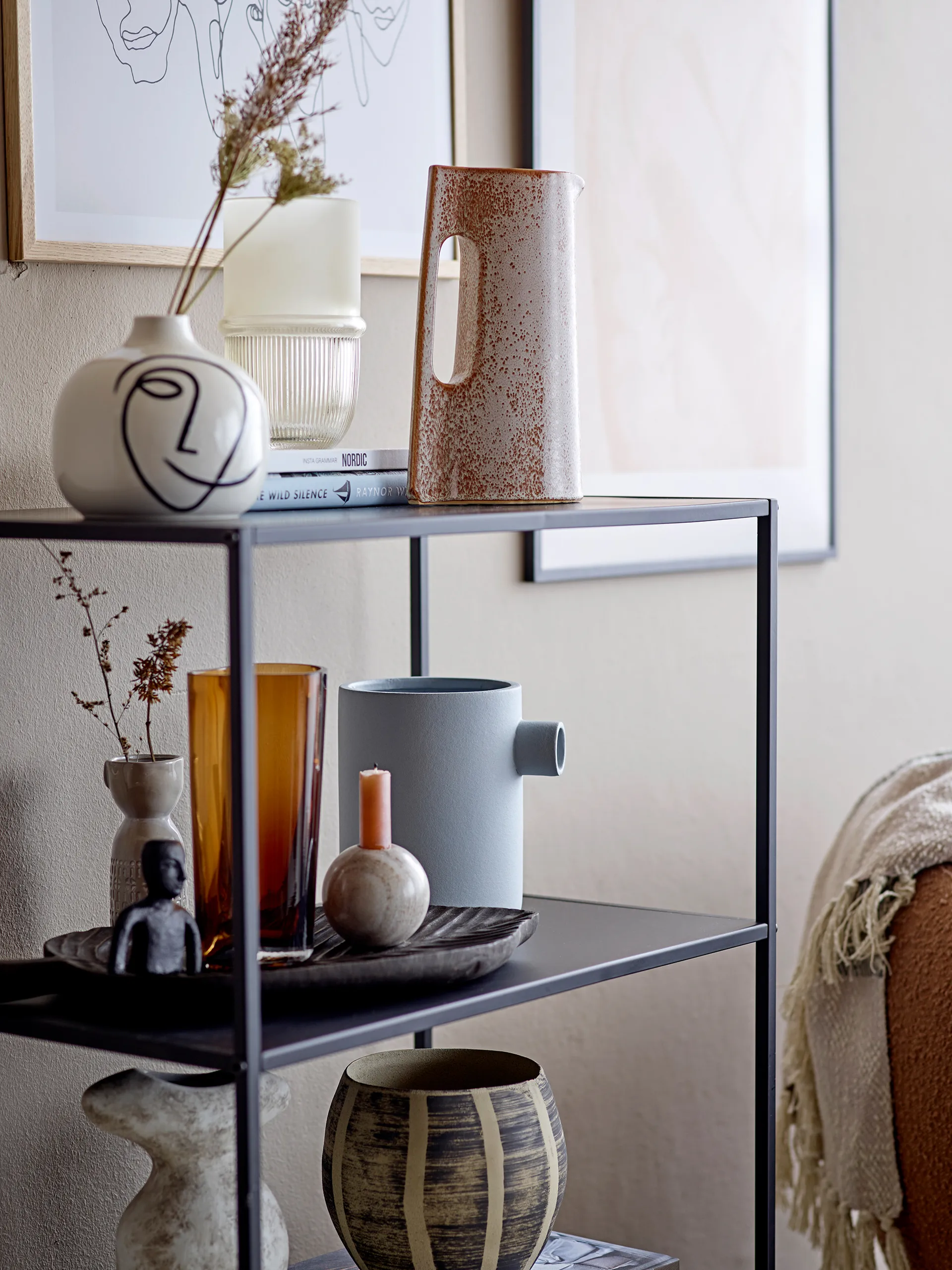 Norma vase 13.5 cm, White Bloomingville