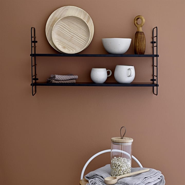 North wall shelf - black - Bloomingville