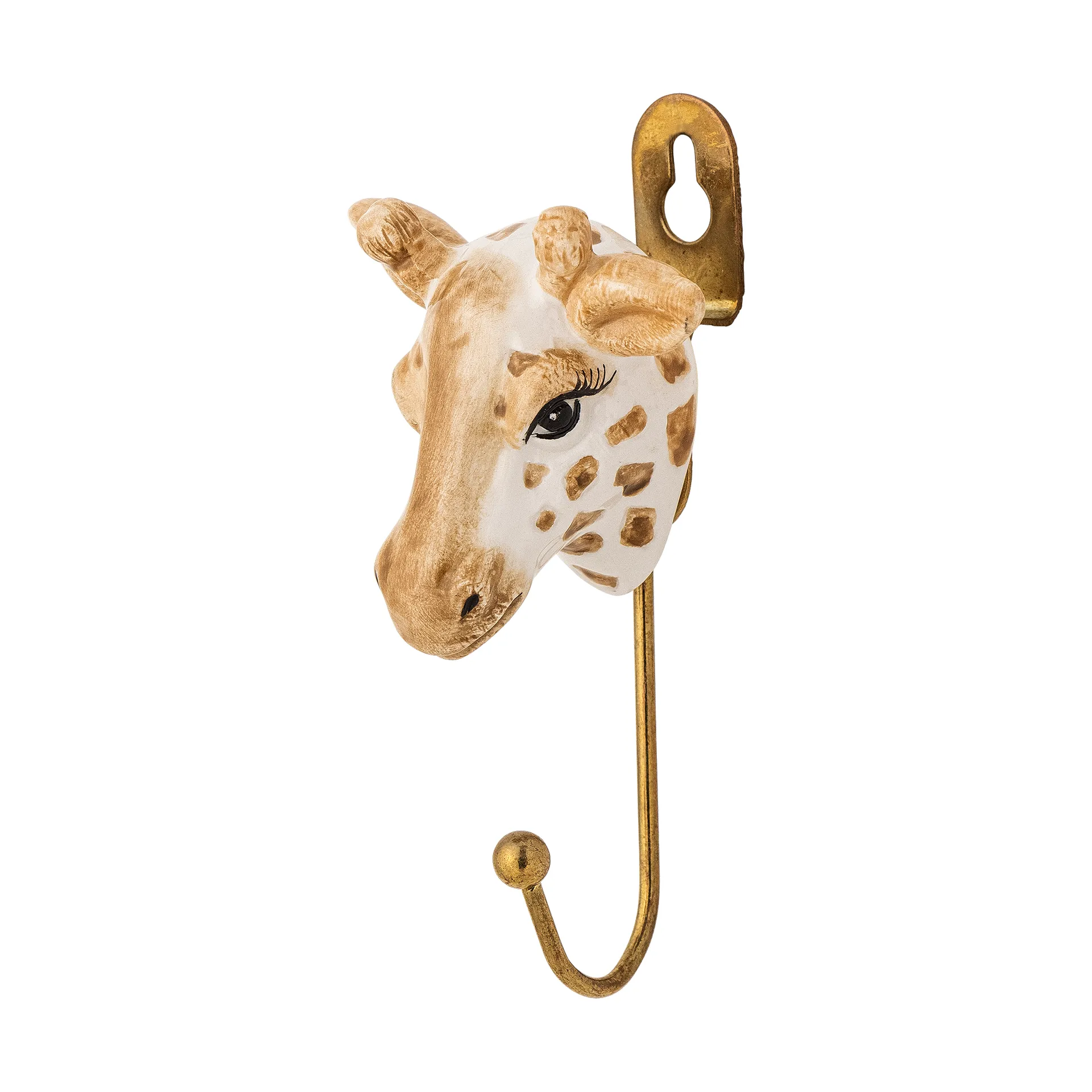 Nosa hook, Brown giraffe Bloomingville