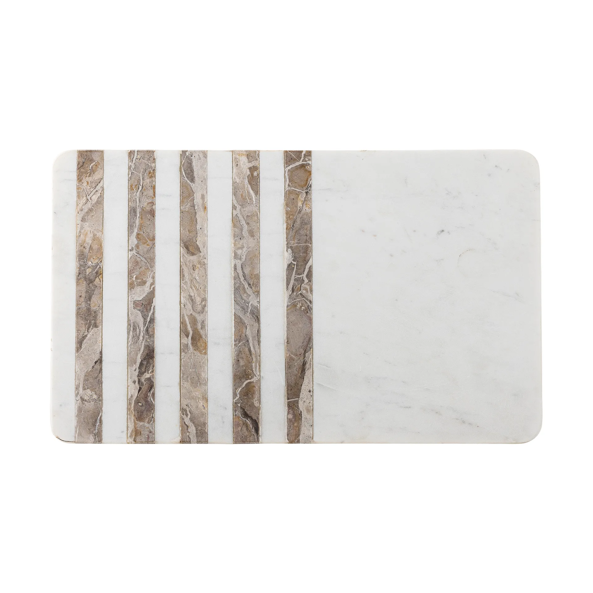 Novelle cutting board marble 38x22.5 cm, White Bloomingville