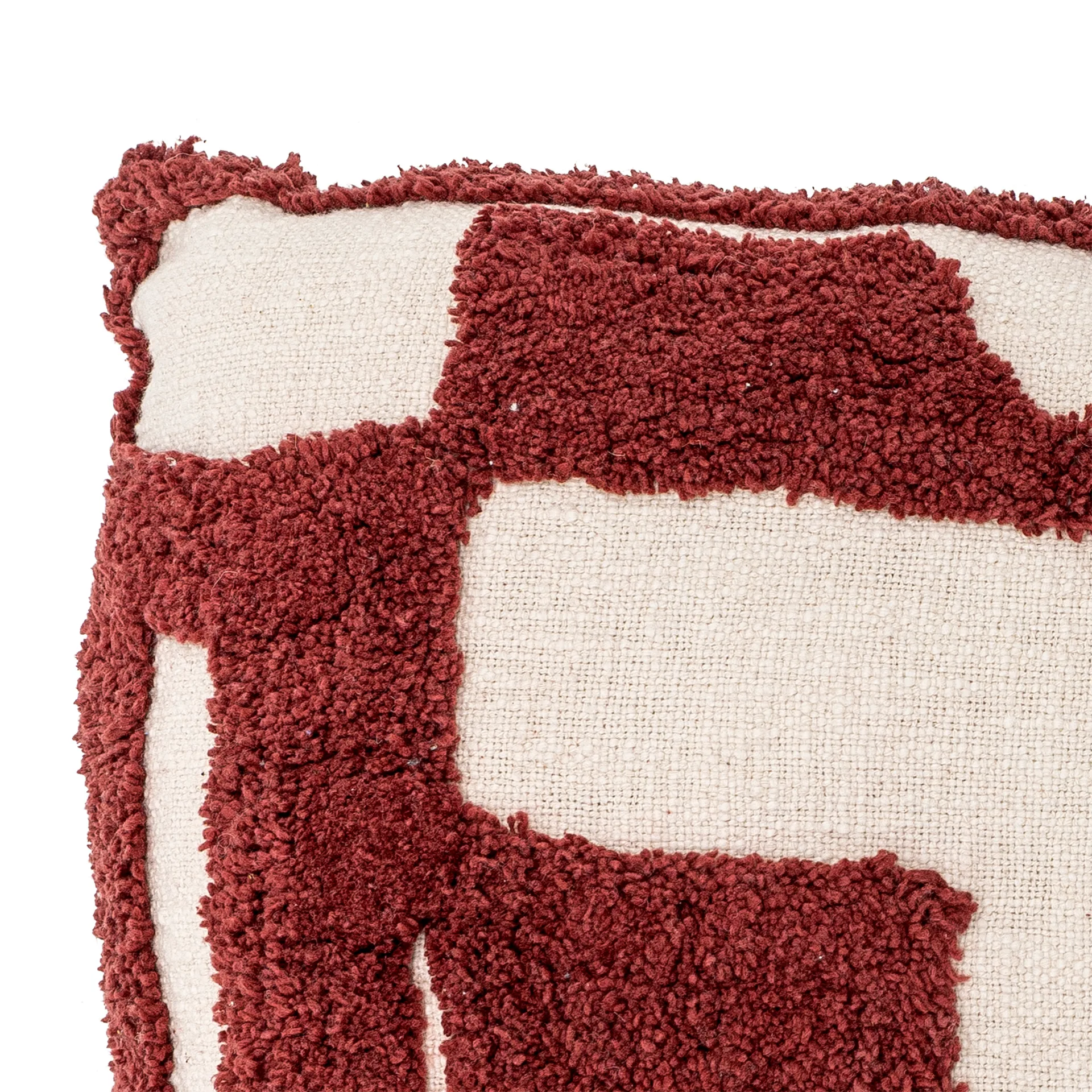 Olica cushion 60x40 cm, Red Bloomingville