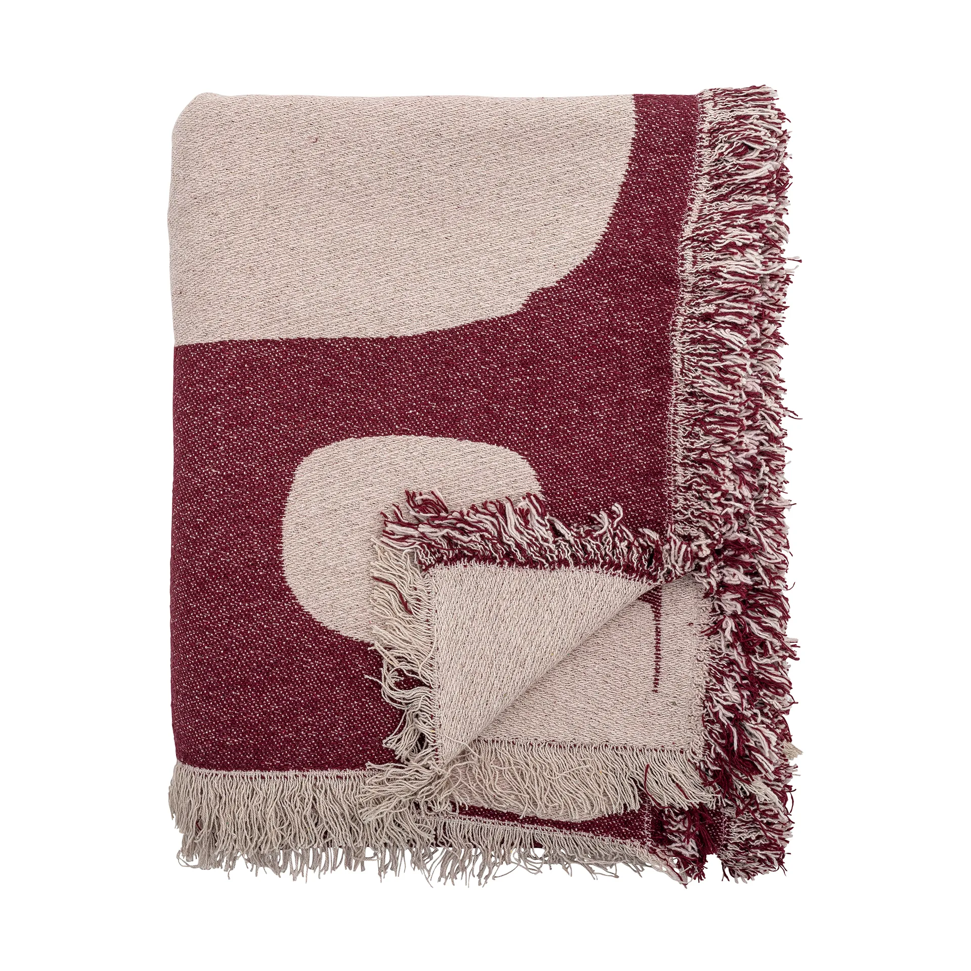 Olica throw 130x160 cm, Red Bloomingville