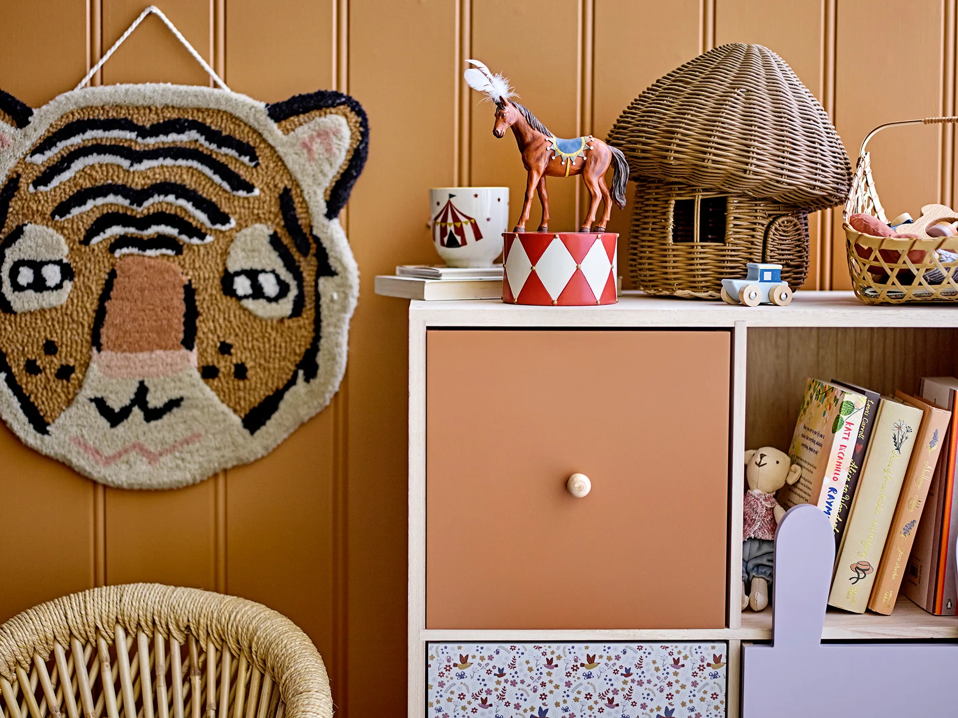 Pacey wall decoration Ø40 cm, Tiger Bloomingville