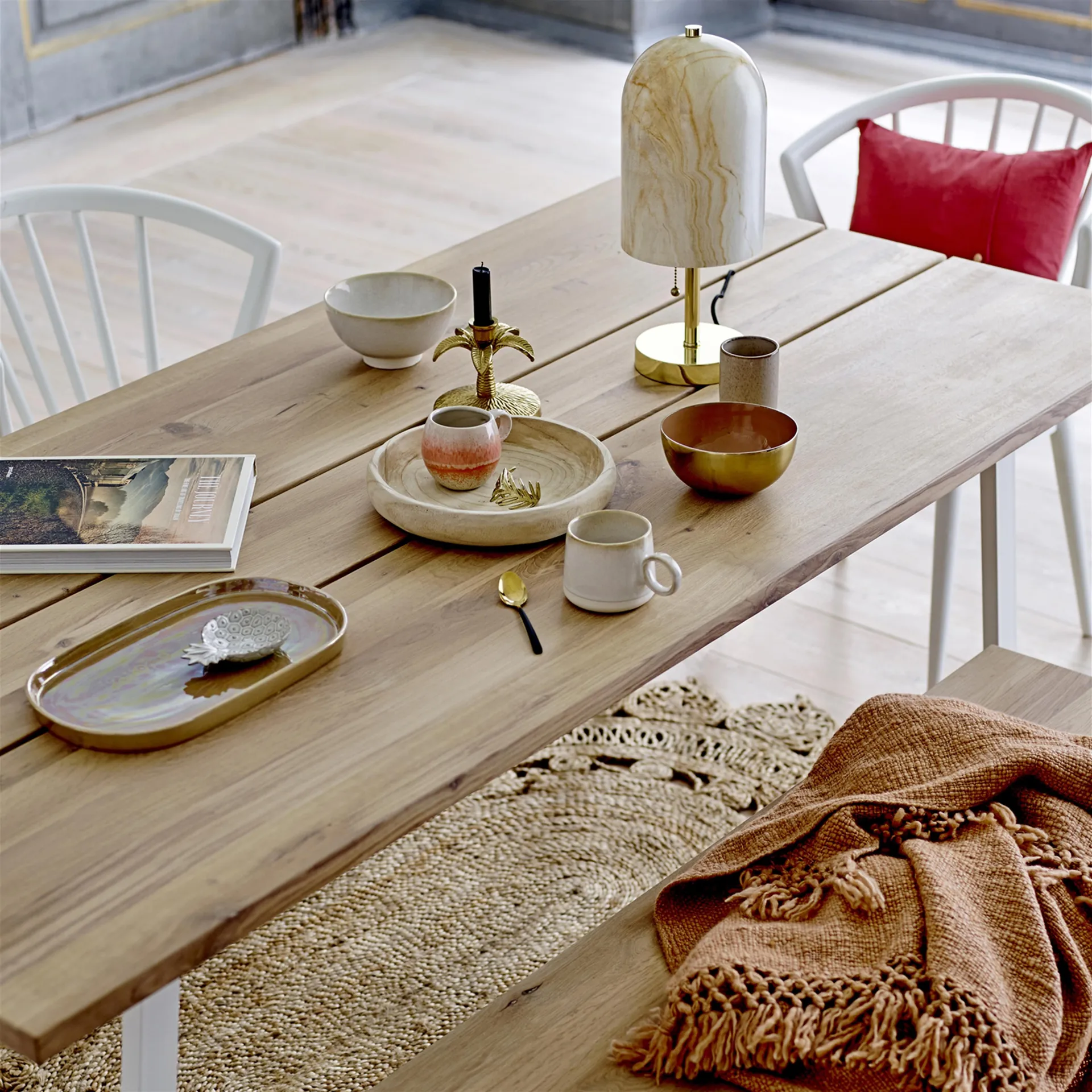 Palm candle holder, 12 cm Bloomingville