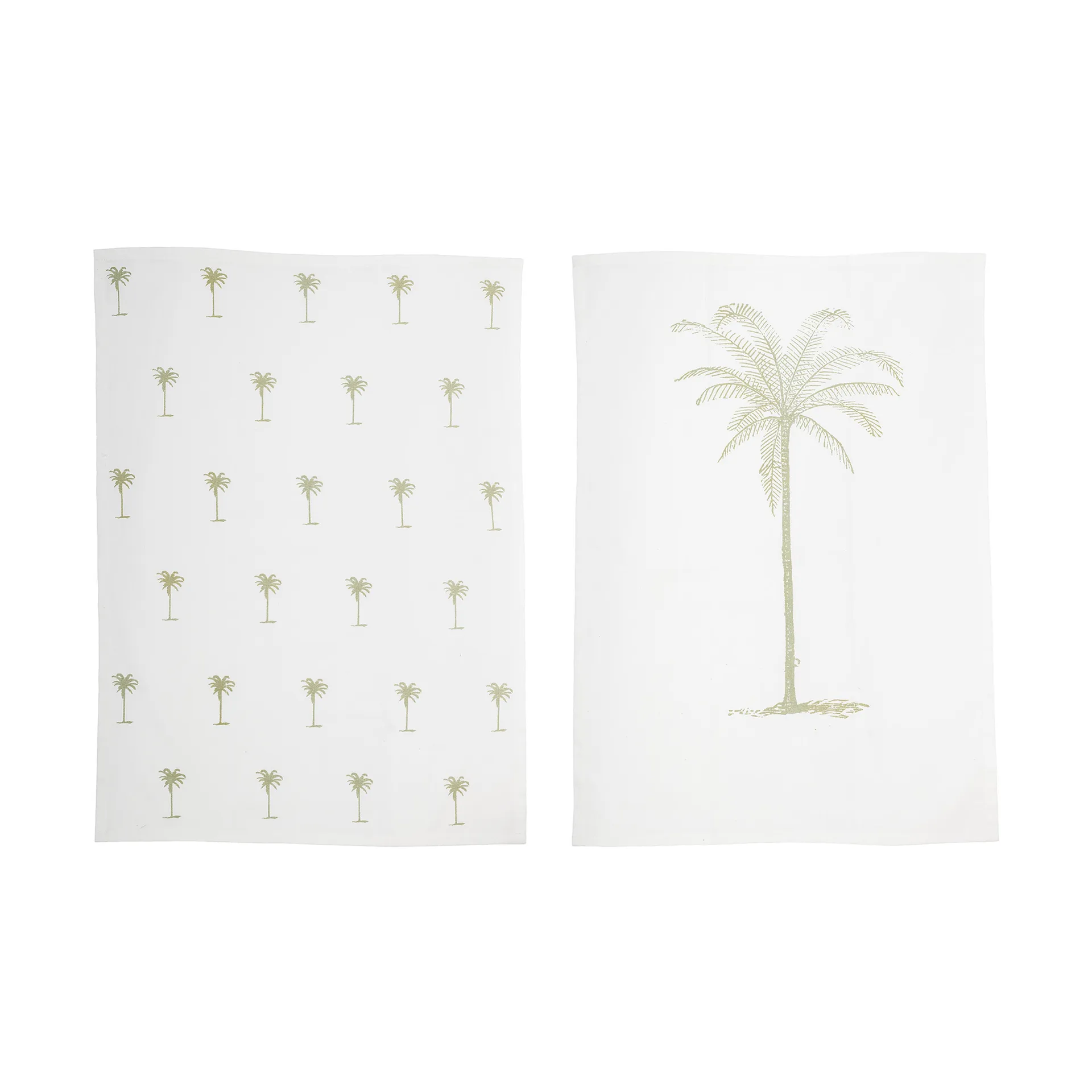 Palm kitchen towel 2 pieces 50x70 cm,  Bloomingville