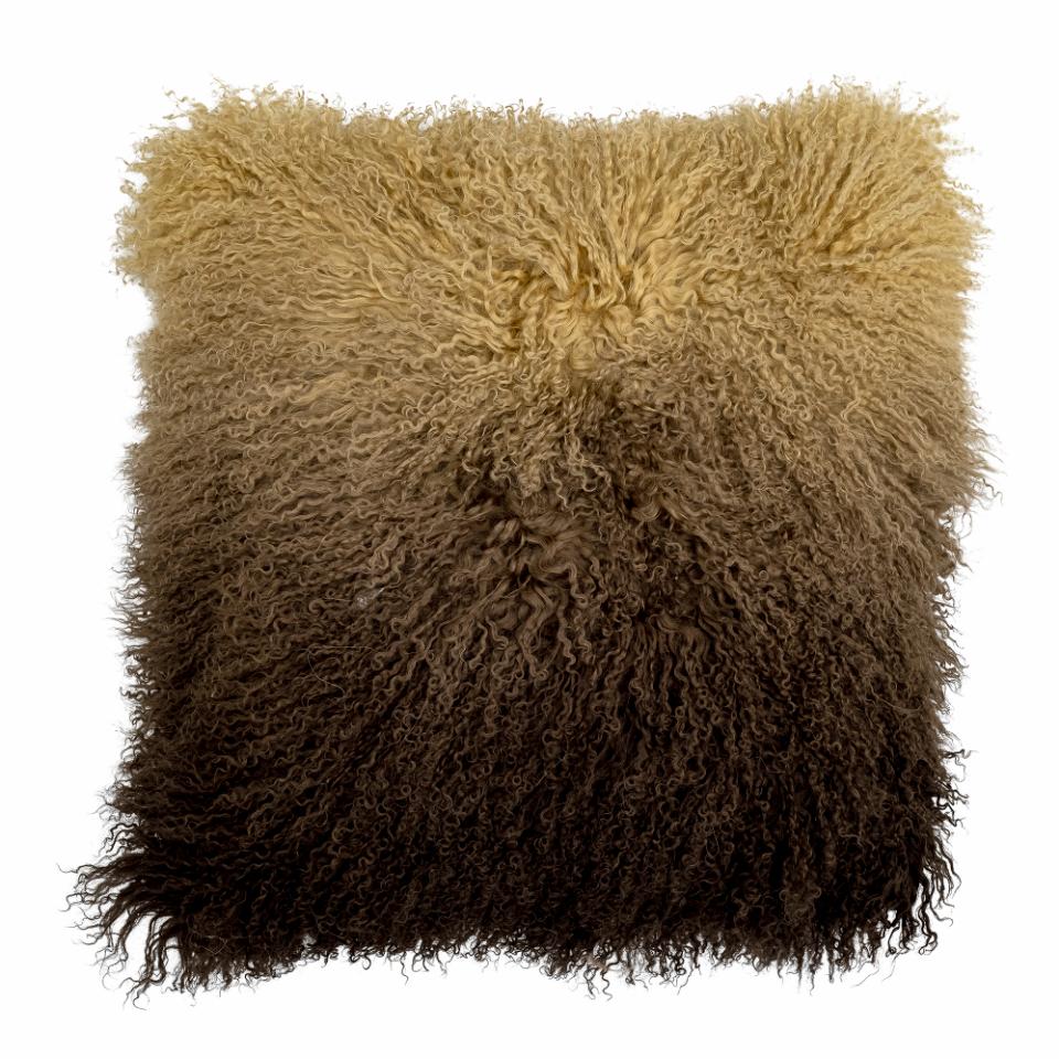 Bloomingville Pansy pillow 50x50 cm Brown | Scandinavian Design | Cushion covers | Brown
