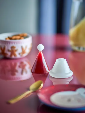 Patrice toothpick holder - Red, Ø7 cm - Bloomingville