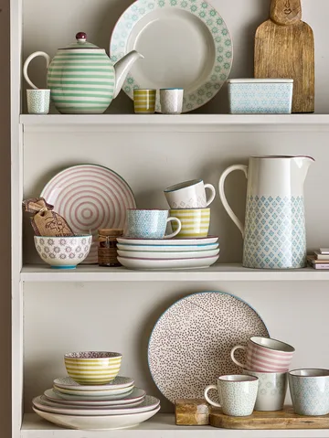 Patricia cup 30 cl 3 pieces Blue - Bloomingville