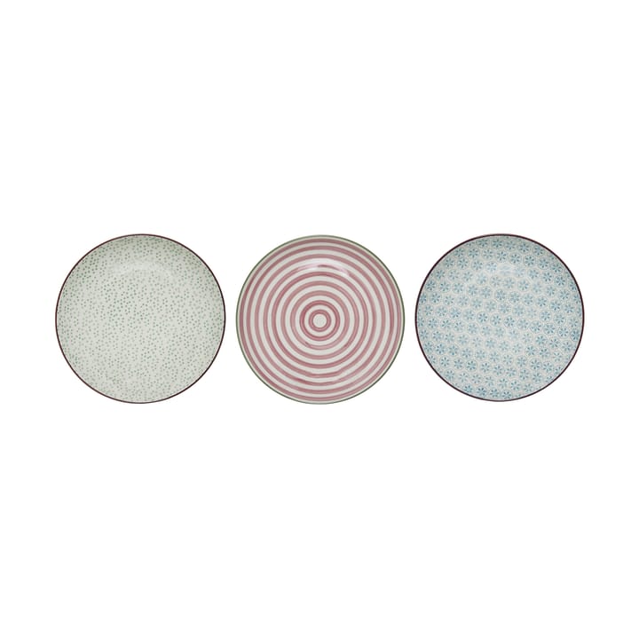 Patrizia plate 3-pack Ø 20 cm - undefined - Bloomingville