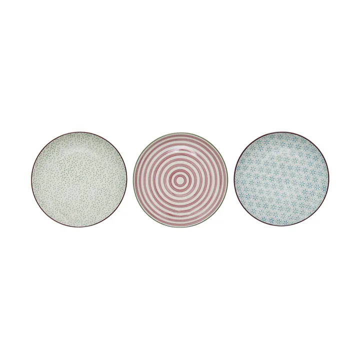 Patrizia plate 3 pieces Ø 20 cm - Bloomingville