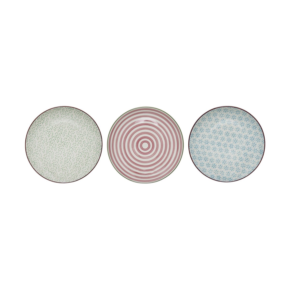 Bloomingville Patrizia plate 3 pieces o 20 cm o 20 cm