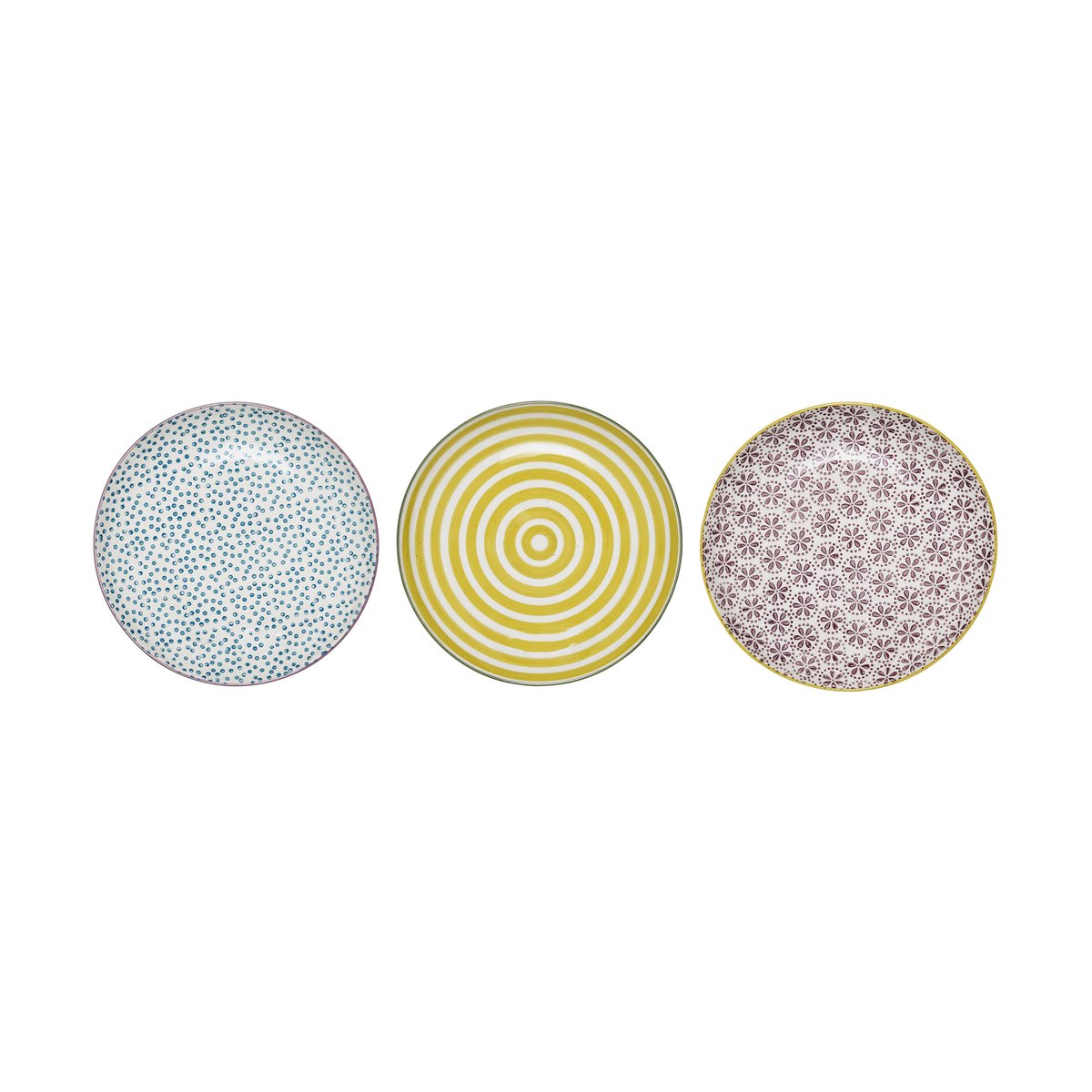 Bloomingville Patrizia side plate 3 pieces o 16 cm o 16 cm