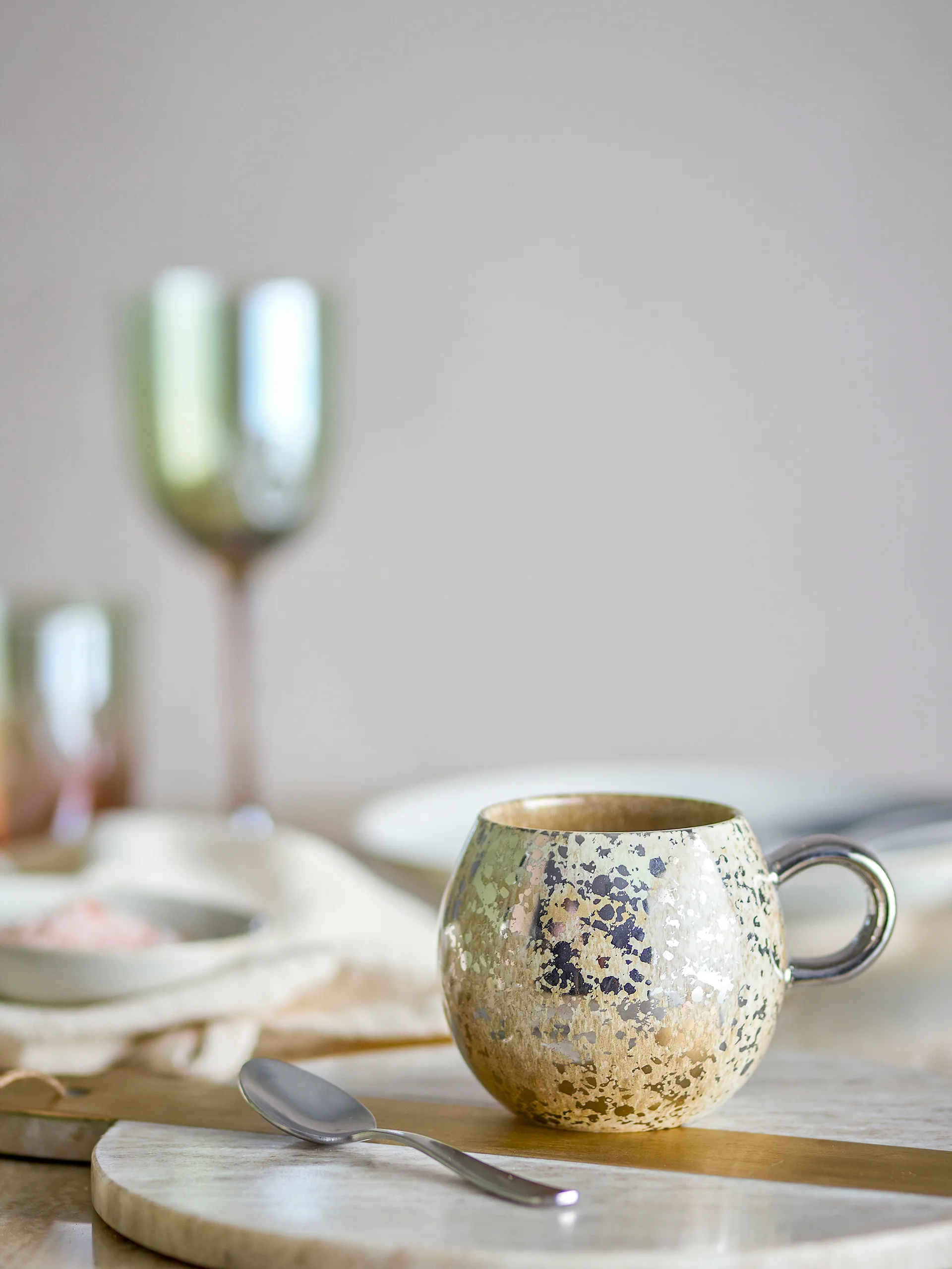 Paula cup 24 cl, Yellow Bloomingville