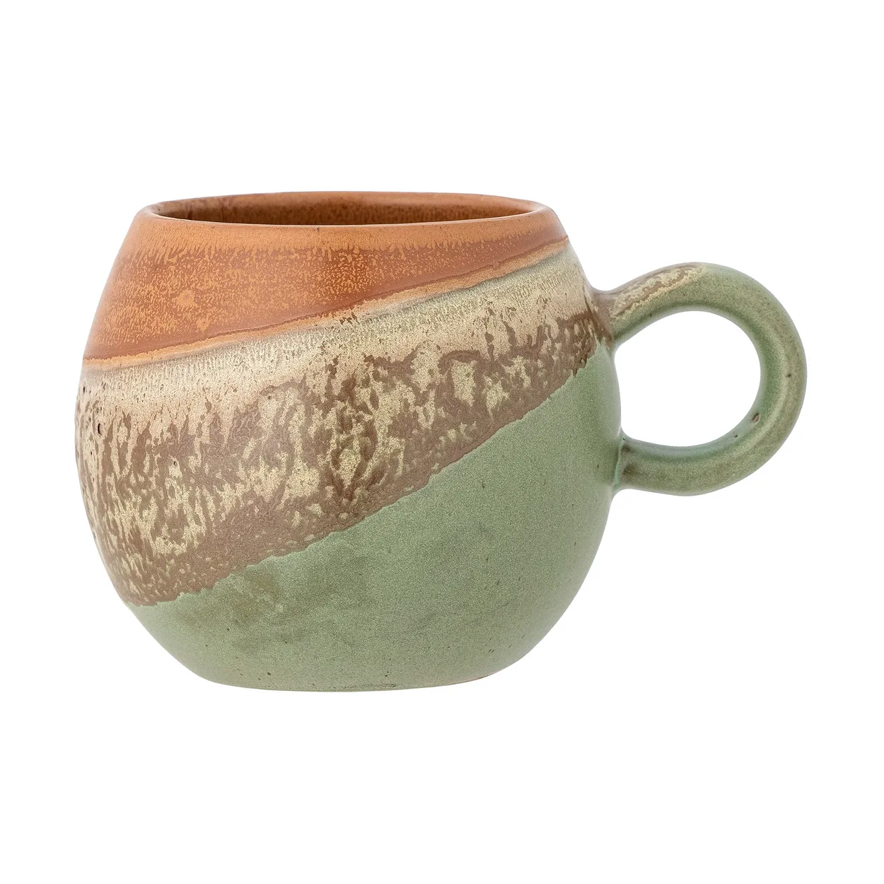 Bloomingville Paula cup 27,5 cl Green-brown | Scandinavian Design | Coffee cups | Green