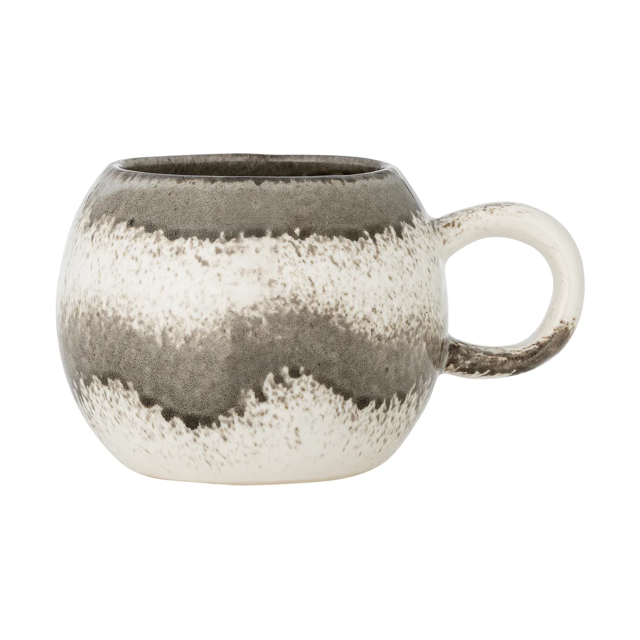 Bloomingville Paula mug 41 cl Grey | Scandinavian Design | Coffee cups | Grey