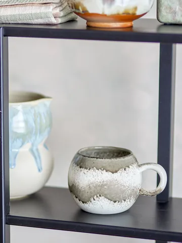 Paula mug 41 cl - Grey - Bloomingville