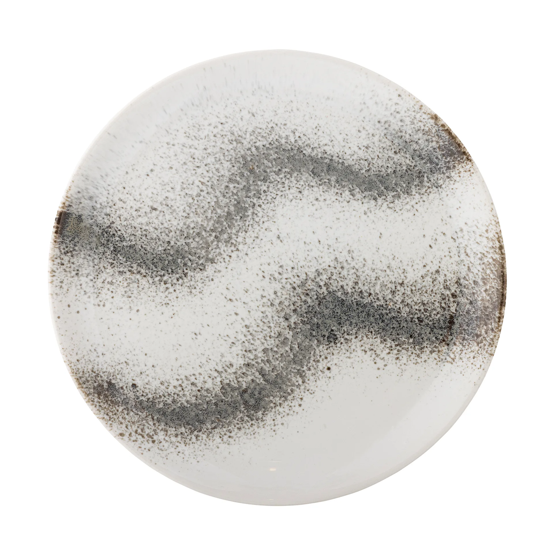 Paula plate Ø26.5 cm, Grey Bloomingville