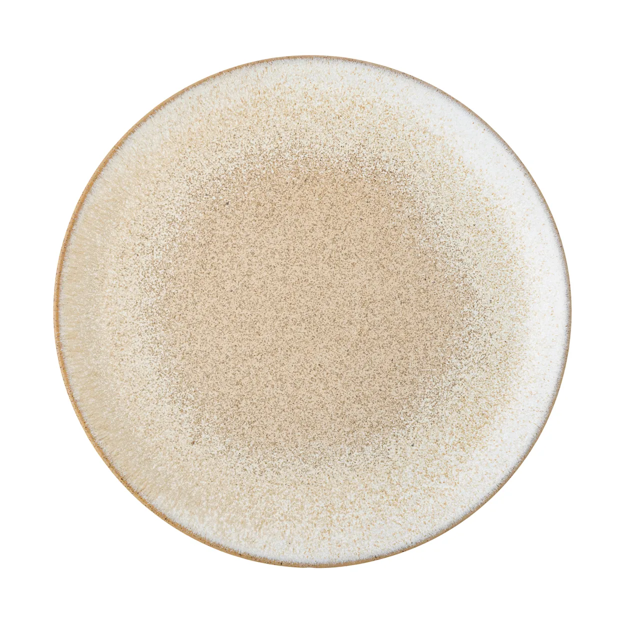 Bloomingville Paula plate o26.5 cm Nature | Scandinavian Design | Dinner plates | White