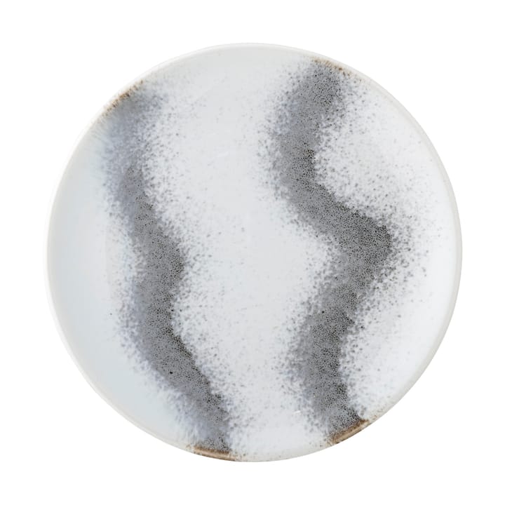 Paula small plate Ø20 cm - Grey - Bloomingville