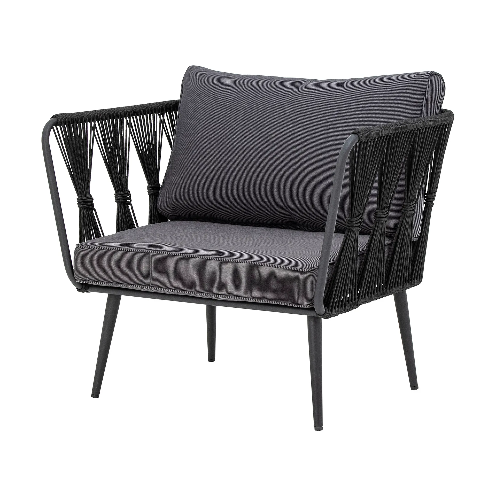 Pavone lounge chair, Black Bloomingville