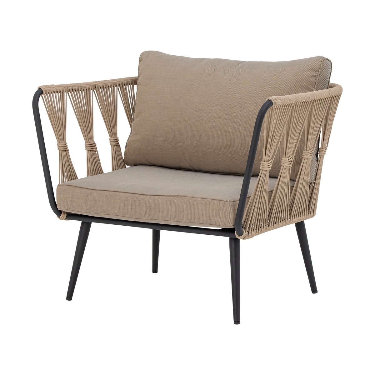 Bloomingville Pavone lounge chair Brown | Scandinavian Design | Brown