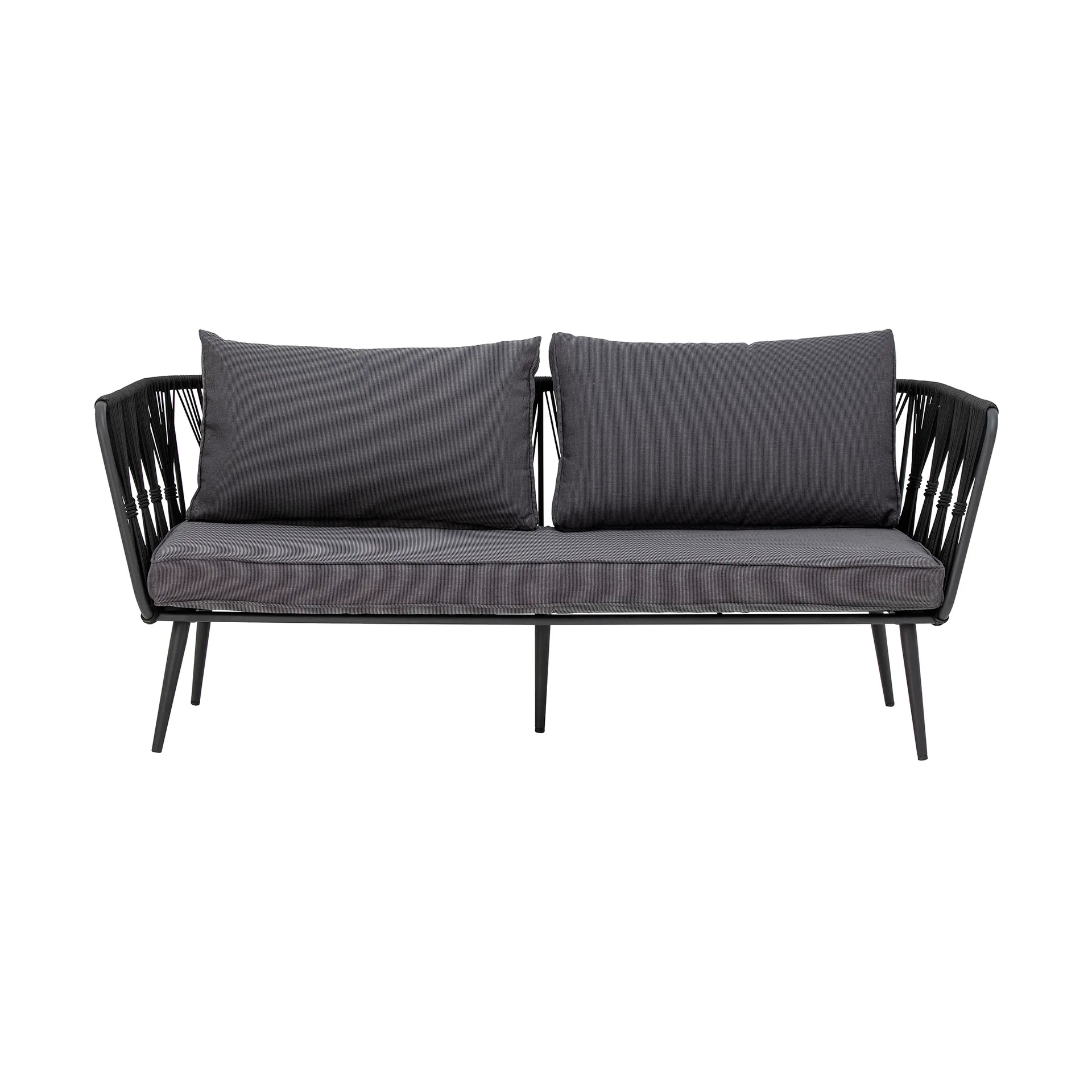 Pavone sofa 2.5-seat, Black Bloomingville