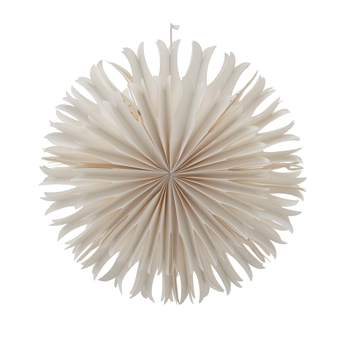 Bloomingville Pax Star paper star o50 cm White | Scandinavian Design | Christmas decorations | White