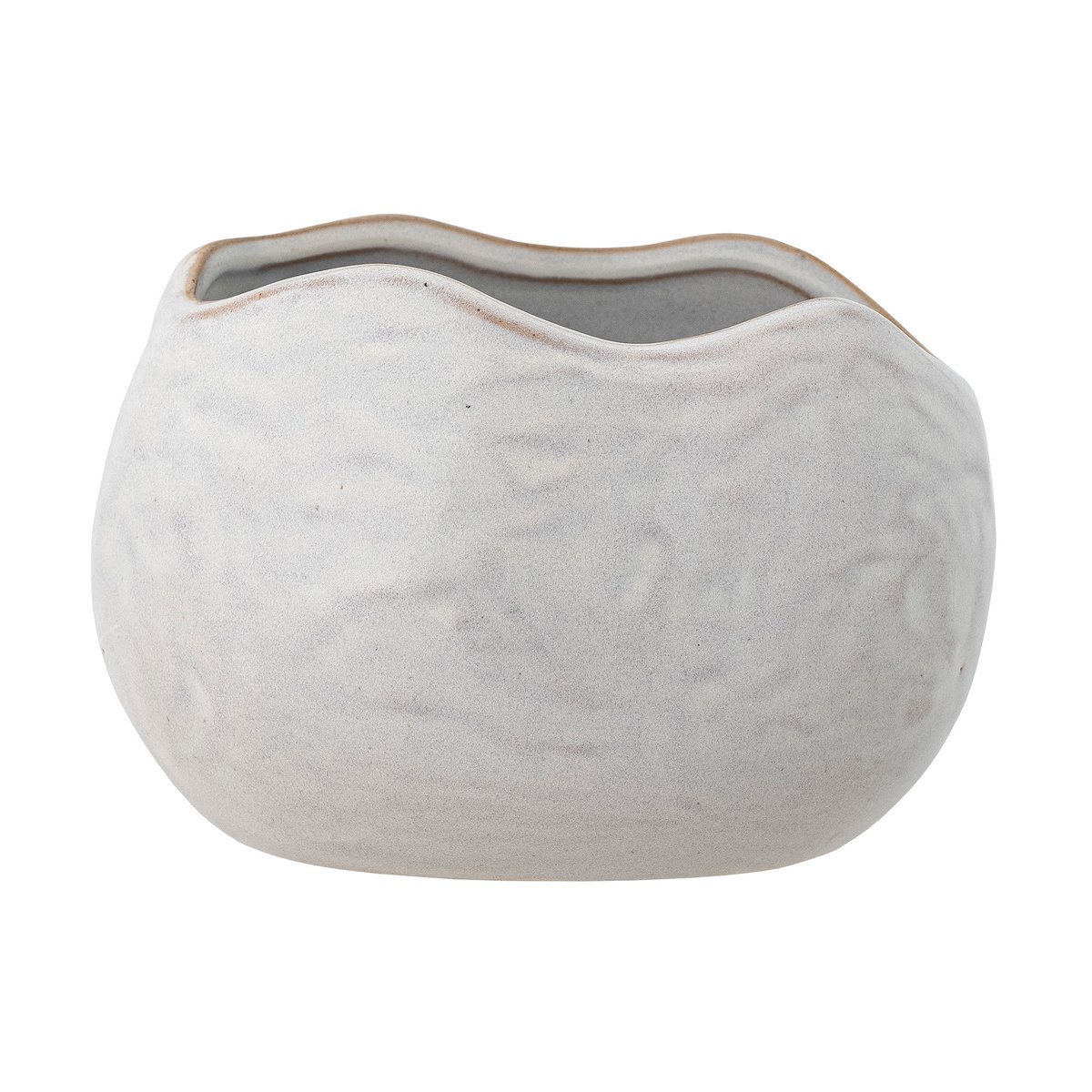 Bloomingville Pennie flower pot 16.5x11x13 cm White