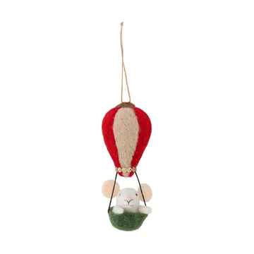 Peo Christmas tree ornament wool - Green - Bloomingville