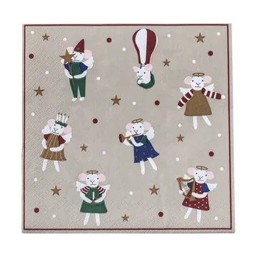 Peo paper napkin - Multi, 33x33 cm - Bloomingville