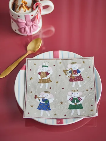 Peo paper napkin - Multi, 33x33 cm - Bloomingville