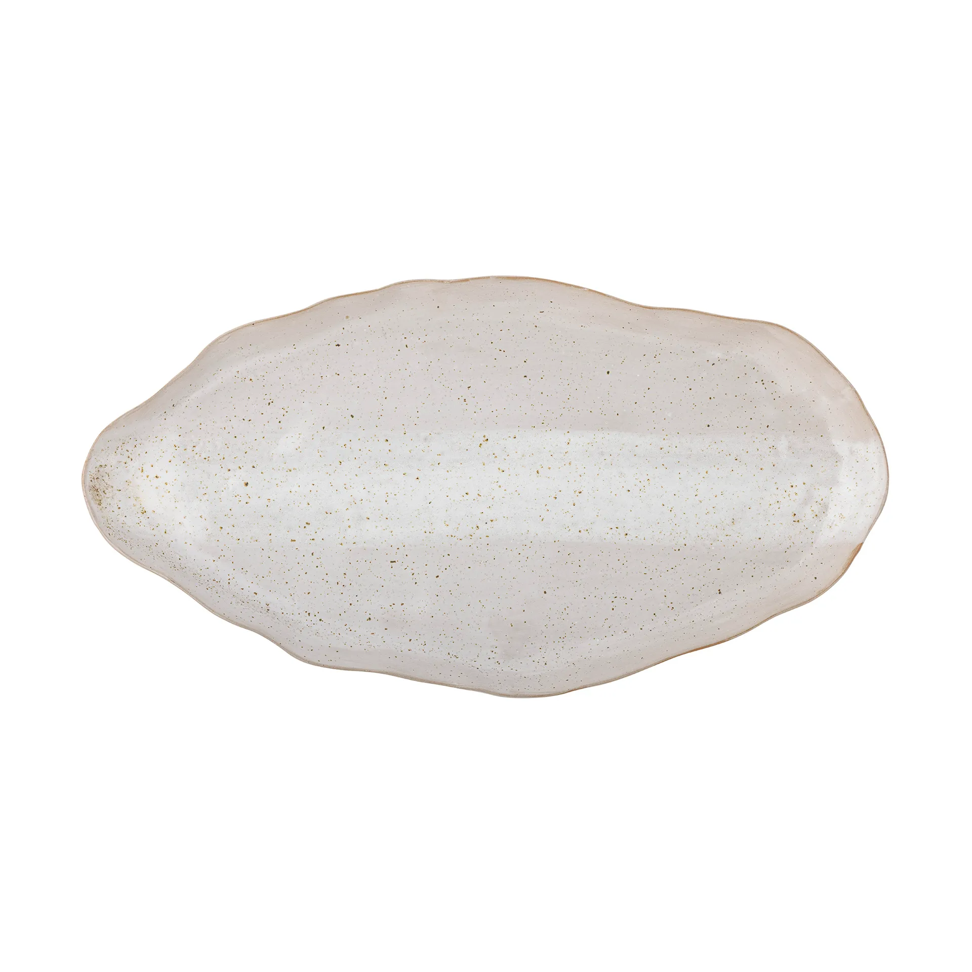 Peroya serving plate 17x32 cm, Grey Bloomingville