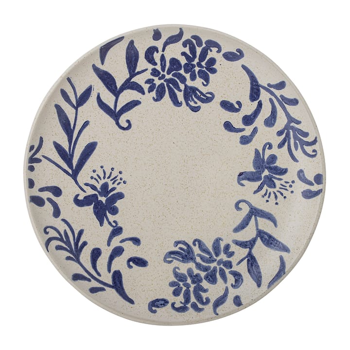 Petunia plate Ø24 cm - Blue - Bloomingville