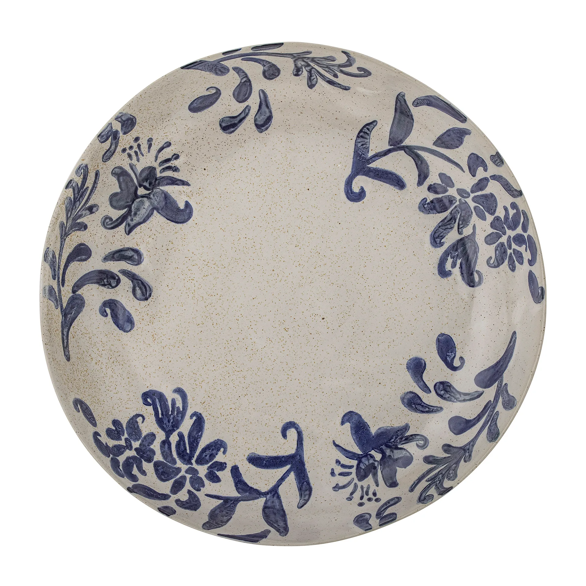 Petunia serving bowl Ø24 cm, Blue Bloomingville