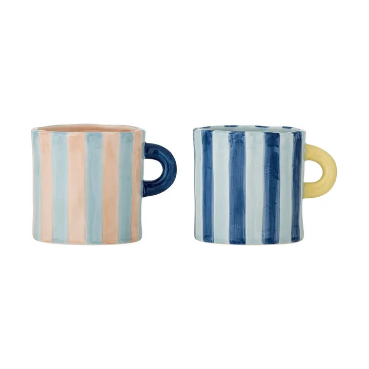 Phoenix mug - Multi, 2 pieces - Bloomingville