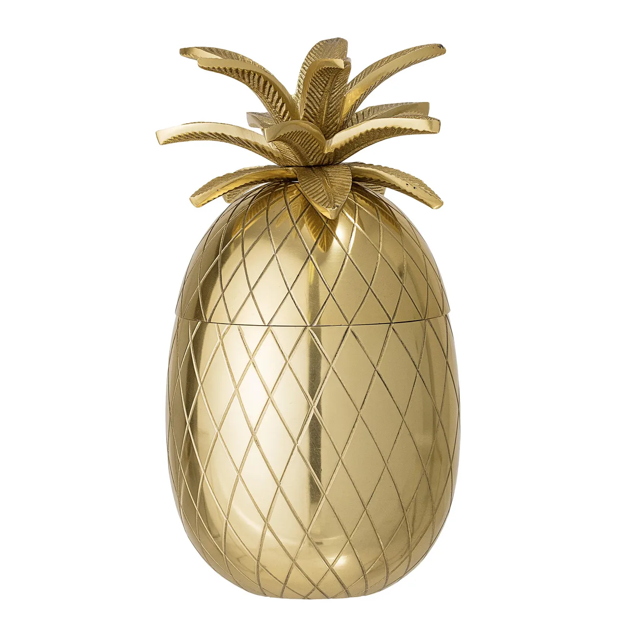 Bloomingville Pineapple ice bucket 24 cm | Scandinavian Design | Ice buckets | Gold-coloured