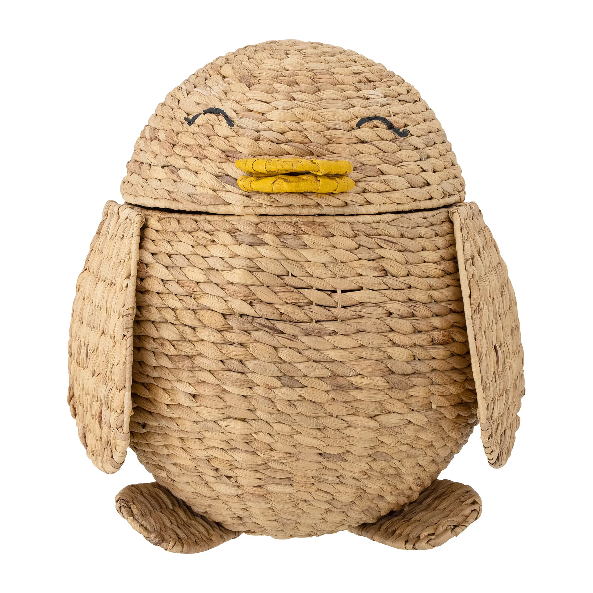 Pingo basket with lid 44x38x47 cm, Pinguin Bloomingville