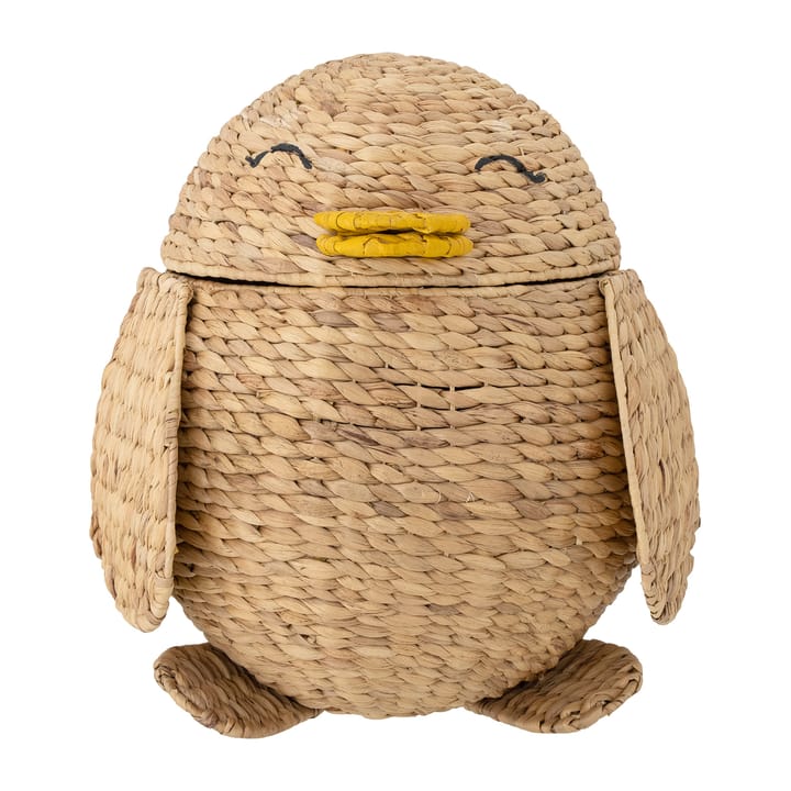 Pingo basket with lid 44x38x47 cm - Pinguin - Bloomingville