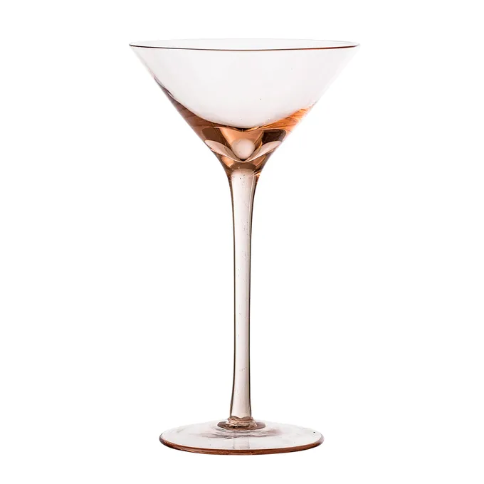 Pink cocktail glass from Bloomingville