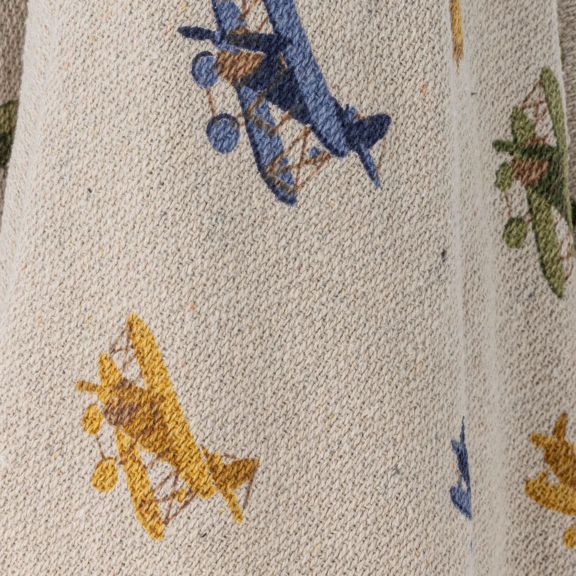 Plain fleece blanket 130x160 cm, Nature Bloomingville