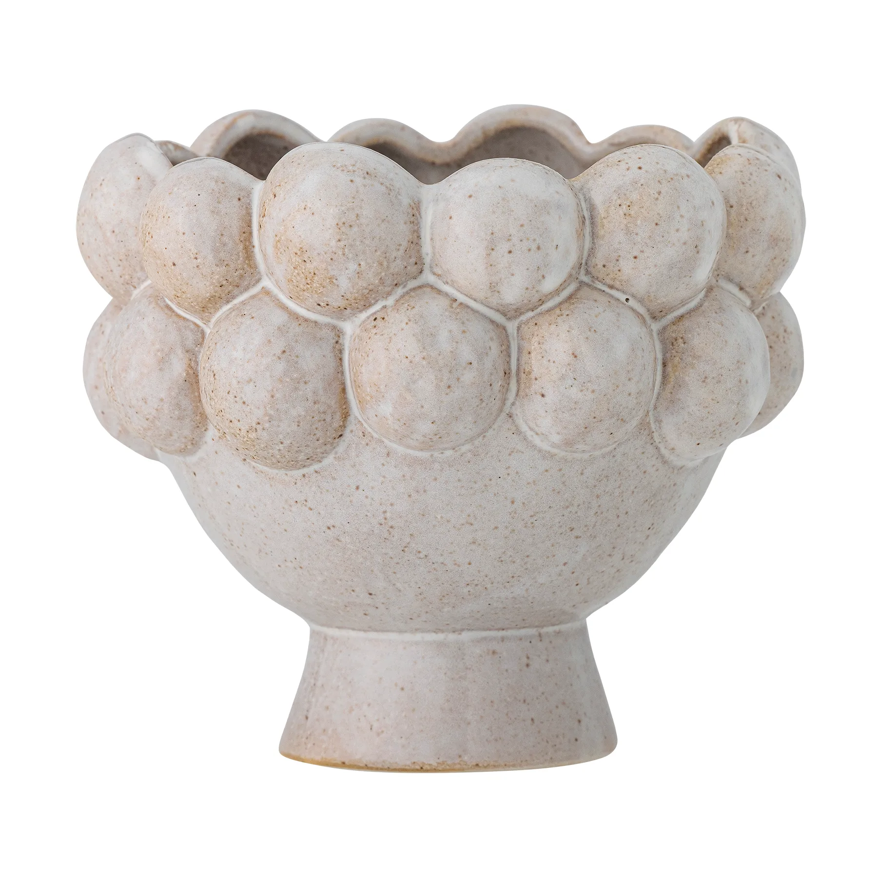 Poldor pot Ø15.5 cm, Grey Bloomingville
